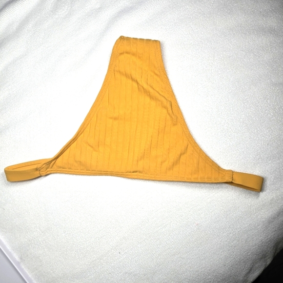 Damsel  Mustard Rib High Leg Bikini Bottom - Picture 11 of 12